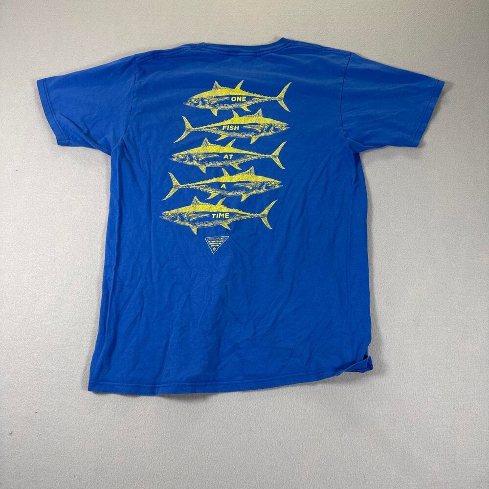 Columbia-sportswear Men's Blue T-shirt